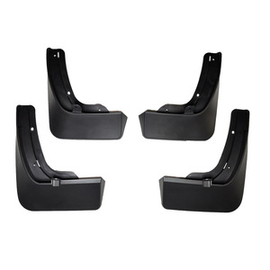Guardabarros Volkswagen de plástico negro, 4 piezas, para T-Cross Tiguan Teramont Range Rover 2016 presente - Product Image 2