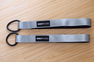 Correa de nailon <span class=keywords><strong>INIKO</strong></span> de doble bucle para Pilates Reformer, accesorios para equipo de gimnasio en casa, correas de agarre para fitness - Product Image 2