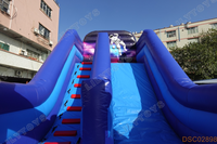 Glissière commerciale de planète maison d'arrière-cour utilisée enfants jouets château gonflable gonflable de saut de glissière de Cosmos à vendre