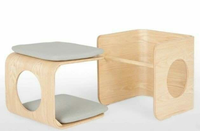 Maison pour animaux de compagnie universelle quatre saisons, vente en gros d'usine, villa de luxe amovible en bois pour chiens et chats, mobilier pour animaux de compagnie