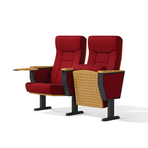 Table de prière pliante durable Chaises d'église Chaises d'auditorium de culte Meubles de théâtre <span class=keywords><strong>Fauteuil</strong></span> de cinéma - Product Image 1