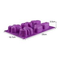 Moule à gâteau en silicone antiadhésif sans BPA, série bébé, 6 cavités, fabriqué par MUYULINS, certifié LFGB Platinum