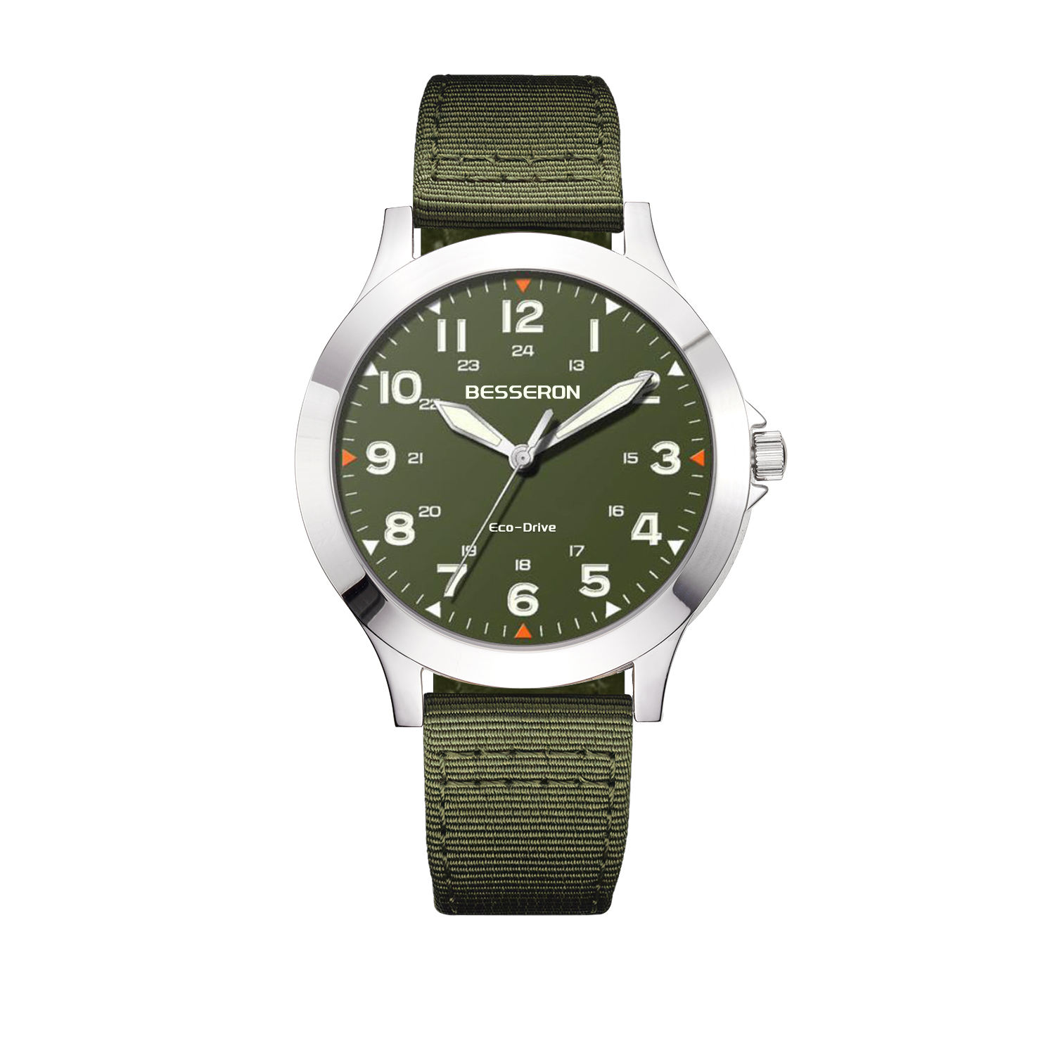 Green SOLAR WATCH