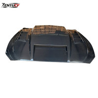 Capot en fibre de carbone style TF pour Ford Mustang 2015-2017, capot moteur ventilé modifié, accessoires de tuning