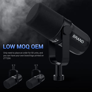 Microphone Dynamique Podcast Filaire XLR Entièrement Métallique Zimhome ZTT20X 2024 pour Enregistrement Studio - Product Image 4