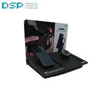 Étuis de téléphone en acrylique personnalisés et présentoirs magnétiques pour téléphones portables pour supports publicitaires de bureau DSP Vietnam Factory