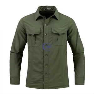 Camicia da <span class=keywords><strong>Lavoro</strong></span> Tattica da Uomo a Maniche Lunghe, Leggera, Traspirante, Multitasche, <span class=keywords><strong>per</strong></span> Allenamento Outdoor - Product Image 4