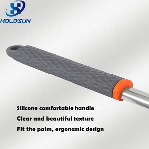 Espátula <span class=keywords><strong>de</strong></span> Cocina Plana y Sólida <span class=keywords><strong>de</strong></span> Acero Inoxidable <span class=keywords><strong>de</strong></span> Grado Alimenticio, Ecológica y Duradera, con Agarre <span class=keywords><strong>de</strong></span> Silicona Antideslizante - Product Image 5