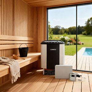 Estufa de Sauna Coasts Premium de 220V con Control Interno, Práctica y Económica Máquina de Calentamiento Eléctrico para Sauna - Product Image 4
