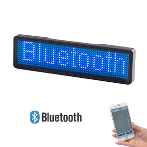 Intermitente empleado USB recargable Led magnético Bluetooth etiqueta de nombre - Product Image 3