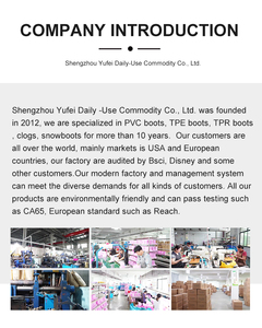 Tpr Thiết kế thời trang in vườn cao su Guốc Wellington săn bắn ngoài trời Giày Dép lưu hóa tuyết Chelsea PVC mưa khởi động - Product Image 6