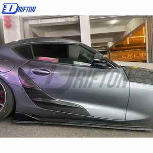 Paneles laterales de fibra de carbono de calidad para Toyota Supra MK5 ATS Style Carbon Fiber Body Kit - Product Image 3