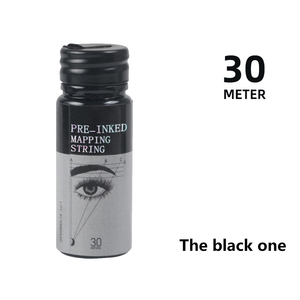ไหมเขียนคิ้วแบบใช้แล้วทิ้ง OEM Private Label 30 ม. PMU Brow Mapping String สีขาวดำ บรรจุในกล่องอลูมิเนียม สำหรับงานคิ้ว - Product Image 5