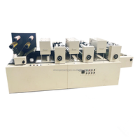 Nouvelle machine d'impression et de découpe de ruban adhésif transparent BOPP flexo 3 couleurs de 160 mm pour imprimante papier