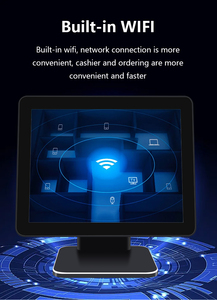 Tất cả trong một POS 15.6 inch đôi màn hình ngăn kéo tiền mặt máy quét mã vạch thủ quỹ tất cả trong một hệ thống POS - Product Image 6