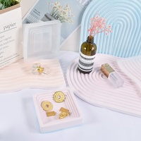 Shaped Wave Coaster Epoxidharz form DIY Craft Food Obst kuchen Casting Mat Tray Silikon form Home Decor Pad Making Mould