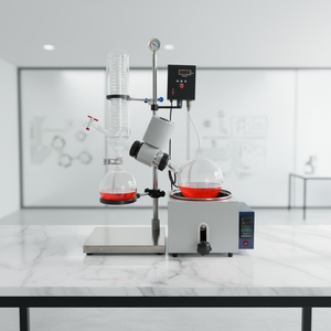 Évaporateur rotatif numérique BIOSTELLAR RE-301 pour usage en laboratoire, bouteille rotative <span class=keywords><strong>de</strong></span> 3 L, haute précision, contrôle <span class=keywords><strong>de</strong></span> température 1C, vide <span class=keywords><strong>de</strong></span> 0,098 MPa - Product Image 2