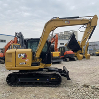 Mini-excavatrice CAT 307E2 d'occasion en stock, disponible (également 306E2, 308E2), prête à l'emploi, personnalisable, matériel d'origine, prix compétitif