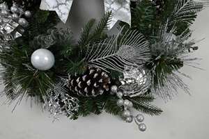 Fashion Design Eco-Friendly Pvc Christmas <b>Wreath</b> Festival Decoration <b>Artificial</b> Christmas <b>Wreath</b> - Product Image 4