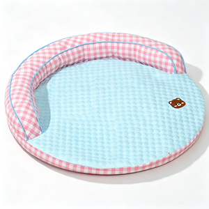 <b>Cat's</b> Nest Summer Cooling Mat Removable Washable <b>Cat's</b> <b>Sofa</b> Bed Cooling Sleeping Mat Net Red Dog's Nest Ice Cushion Pet Supplies - Product Image 6