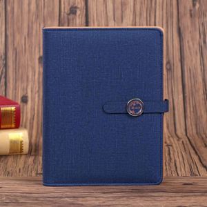 Wholesale Customizable Factory Direct Supply Custom Logo <b>A5</b> Loose-leaf Buckle Notebook Suit Leather Cover Business Notepad <b>Diary</b> - Product Image 6