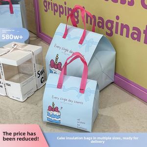Nouveau Sac Isotherme Personnalisable pour Gâteaux d'Anniversaire à Usage Industriel, Sac de Transport Alimentaire Jetable de Qualité Alimentaire pour Gâteaux CAKE468 - Product Image 6