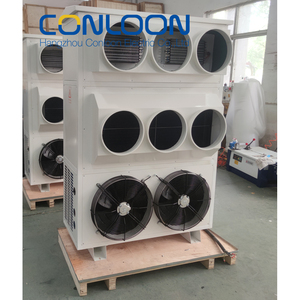 เครื่องควบคุมสภาพอากาศในห้องปลูกพืชแบบรวมระบบ HVAC ขนาด 500 ลิตรต่อวัน พร้อมเครื่องลดความชื้นอุตสาหกรรมสำหรับระบบ HVAC ของโรงงานโทรคมนาคม - Product Image 1