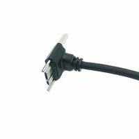 Kabel MM Male ke IC Male ke USB-A USB-B Micro-USB untuk Hard Drive Mobile & Transfer Data Ponsel Tembaga Hitam
