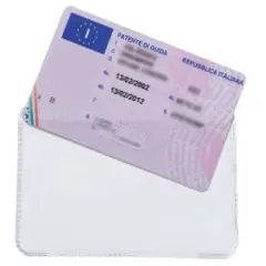 Tarjetero transparente de cristal, gadgets personalizados - Product Image 1