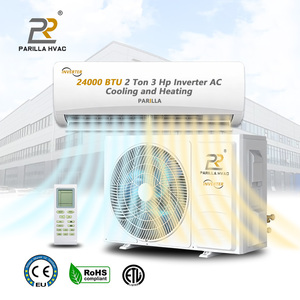 Aires Acondicionados Split Frío/<span class=keywords><strong>Calor</strong></span> con Inversor R32 Certificados por la CE, 24000 BTU, 3 HP, Montaje en Pared, para Hotel - Product Image 1