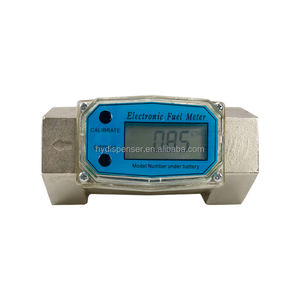 Huiyang Slang Watermeter Elektronische Stroom <span class=keywords><strong>Meter</strong></span> In Lijn Stroommeter Inline Brandstof Flowmeter - Product Image 2