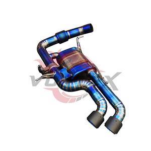Système d'échappement léger haute performance en alliage de titane bleu brûlé Vortex F06 F12 F13 640i 650i, ajustement universel 1,2 mm, garantie 24 mois - Product Image 2