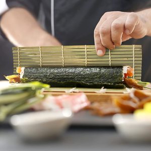 <span class=keywords><strong>Kit</strong></span> de fabrication et de service pour Sushi en bambou, accessoires de service, tapis pour <span class=keywords><strong>sushis</strong></span>, 1 pièce - Product Image 3