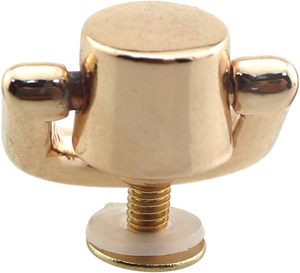 PCS Degree Rotatable <b>Bag</b> Hardware Gold Metal D Ring With <b>Stud</b> Screw Suitable For Handbag Belt Dog Collars Shoes DIY Leather Craf - Product Image 3