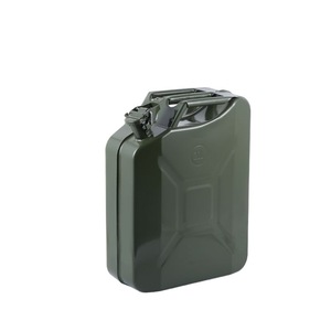 Cubo de gasolina de acero inoxidable bidon de metal accesorios para automovile con tanque de combustible de <span class=keywords><strong>20L</strong></span> 2024 - Product Image 1