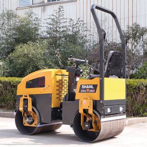 Nouvelle Compactrice Vibrante Double Tambour 1 Tonne Économique Autoportée pour le Compactage des Terrains et des Pelouses - Product Image 4