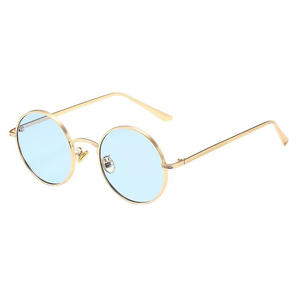 Promoción al por mayor para hombres mujeres Unisex moda gafas de <span class=keywords><strong>sol</strong></span> oro blanco gris Metal gafas de <span class=keywords><strong>sol</strong></span> - Product Image 6