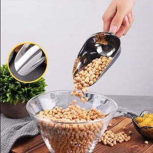 Cuillère à glace en acier inoxydable Baishida pour usage commercial et domestique, avec conception alimentaire sécurisée pour la manipulation des aliments dans les bars et les buffets - Product Image 5