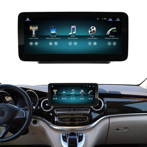 Écran <span class=keywords><strong>Android</strong></span> Carplay Linxu pour autoradio de voiture Mercedes Benz Classe C W205 C200 C300 C250 C63 GLC X253, mise à niveau du tableau de bord - Product Image 1