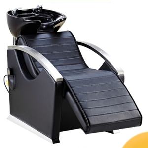 Sillón de Lavado para Salón de Belleza, Asiento Ancho, Cama de Champú para Peluquería, Masaje Capilar, Spa Capilar, Silla de Lavado de Cabeza - Product Image 5