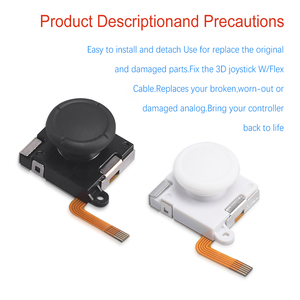 K-Silver TMR 3D-Joystick-Knöpfe Analogsticks für Nintendo Switch Joy-Con Griffe TMR Magnetisches Widerstandssensor-Modul-Sticks - Product Image 4