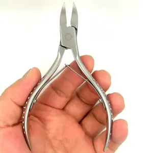 Coupe-ongles portable pour les doigts et les orteils, en acier inoxydable, outil de manucure
