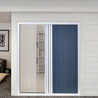 Moustiquaire magnétique rétractable moderne 2025 pour fenêtre et porte coulissante, avec cadre en aluminium et moustiquaire en fibre de verre 18