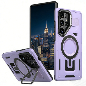 Funda Personalizada <span class=keywords><strong>para</strong></span> Teléfono Móvil S26/25/24/23 Ultra, Diseño Nuevo, TPU + PC, Carga Inalámbrica Magnética, Soporte <span class=keywords><strong>para</strong></span> Cámara - Product Image 4