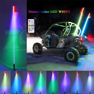 sueño Color Buggy Whip bandera por Control remoto tubo Flexible LED látigo con liberación rápida de <span class=keywords><strong>Base</strong></span> <span class=keywords><strong>para</strong></span> UTV Buggy puede - Product Image 2