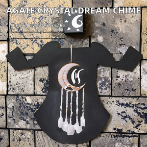 Cristal de Ágata Natural, Grava, Red de Sueños, Árbol de la Vida, Campana de Viento, Colgante de Feng Shui, Recuerdo de Graduación para Estudiantes, Cuarzo Transparente, Cornalina - Product Image 2