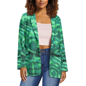 Precio al por mayor, buena calidad, <span class=keywords><strong>traje</strong></span> informal de negocios <span class=keywords><strong>para</strong></span> <span class=keywords><strong>mujer</strong></span>, Chaqueta de <span class=keywords><strong>traje</strong></span> de manga larga de estilo <span class=keywords><strong>tropical</strong></span> Hawaiano <span class=keywords><strong>para</strong></span> <span class=keywords><strong>mujer</strong></span> - Product Image 2