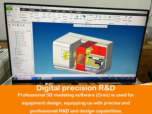 آلة تشكيل المعادن بالدوران CNC عالية الدقة لإنتاج أغطية المصابيح - معتمدة من CE - Product Image 5