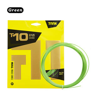 शीर्ष गुणवत्ता टिकाऊ आरामदायक टैन टी10 टेनिस स्ट्रिंग 12 मीटर लंबाई 1.25 मिमी गेज टेनिस रैकेट पॉलिएस्टर नायलॉन फाइबर स्ट्रिंग - Product Image 5