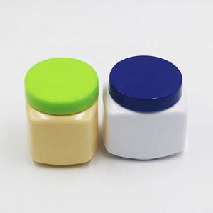 250ml Cosmétique en plastique PET blanc pour pot de <span class=keywords><strong>vaseline</strong></span> avec couvercle à vis pour lotion de soin de la peau et emballage de crème pour les yeux - Product Image 3